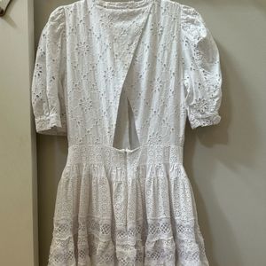 Maje white dress